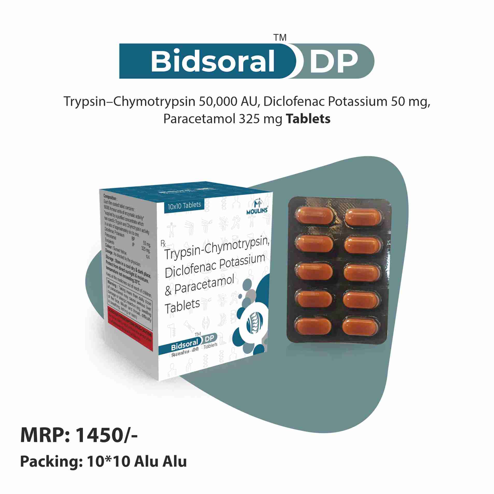 BIDSORAL-DP TAB 10*10